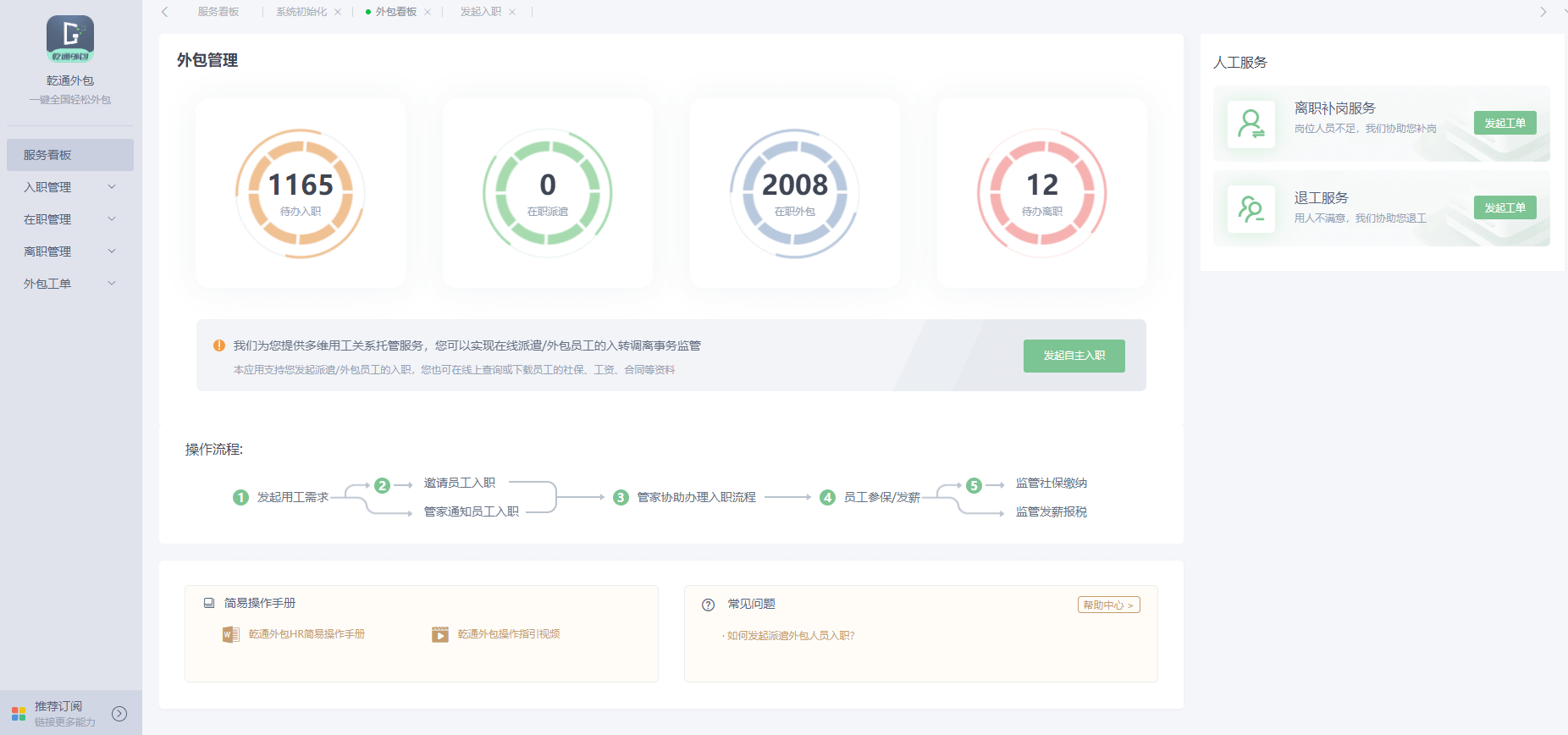 入转调离签署方案及生效